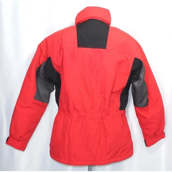 Obermeyer Everest Red Black Winter Ski Snow Jacket Mens Size Medium - Picture 4 of 10